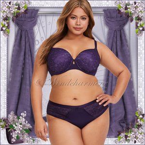 Torrid Purple Lace Sexy T-Shirt Bra